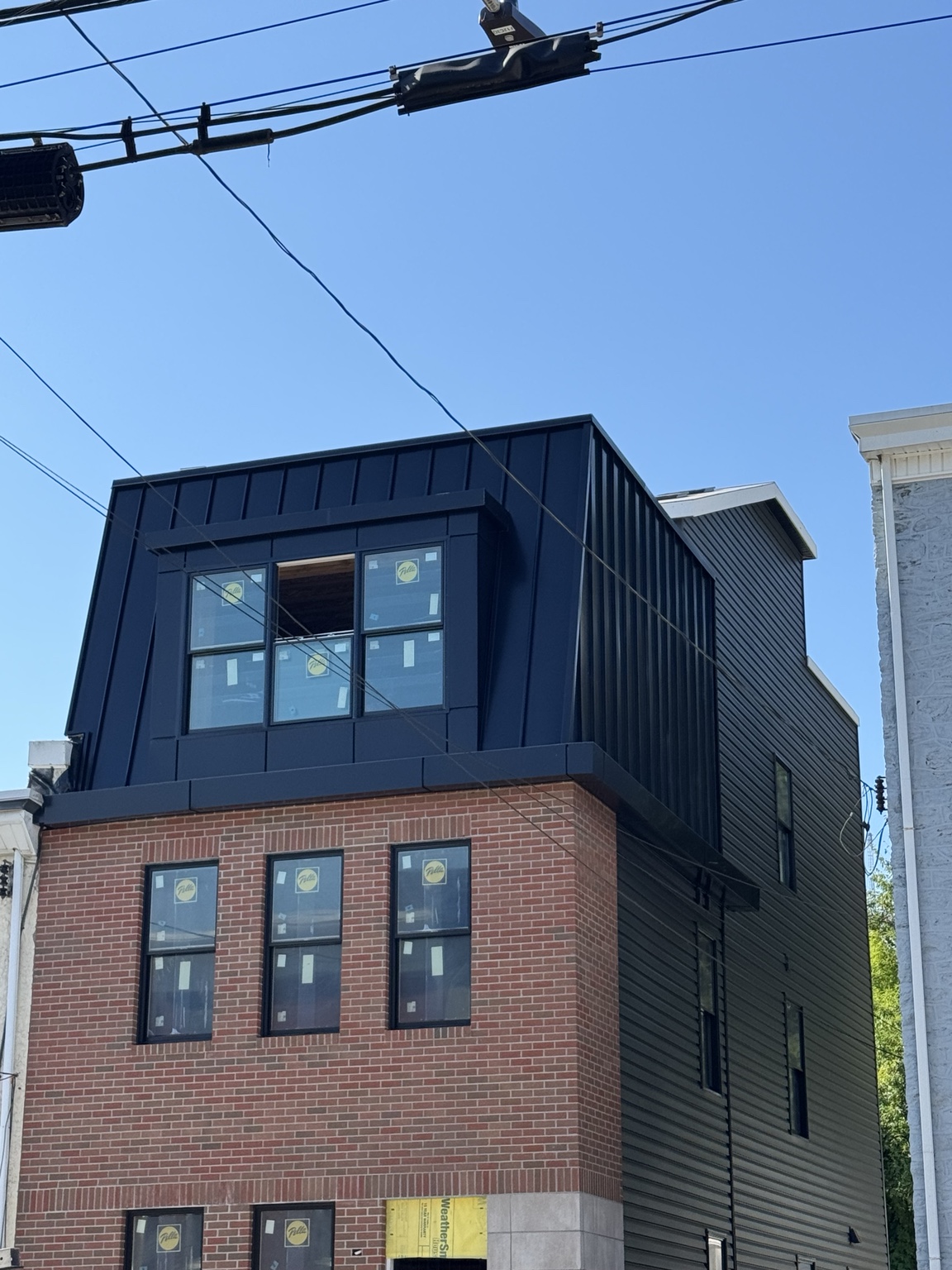 Exterior siding project