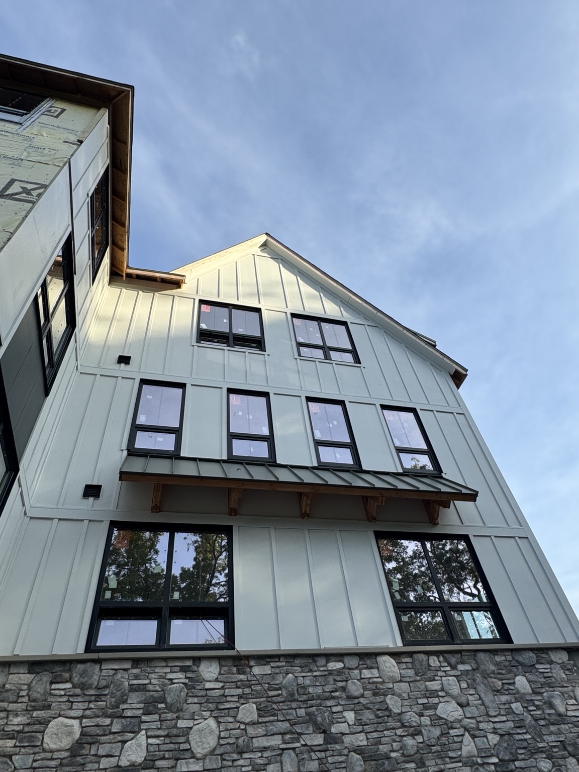 Board and batten siding project